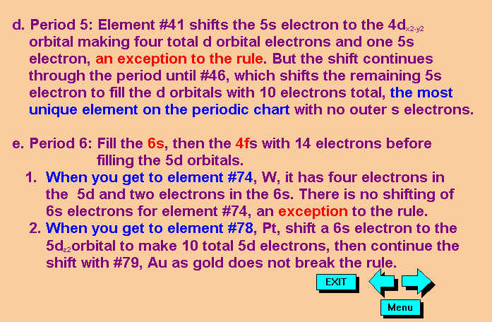 electron configuration rules: Page 3
